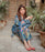 2 Pcs Women's Stitched Swiss Lawn Printed Co-Ord Set