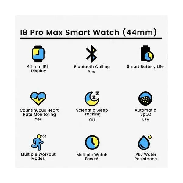i8 Pro Max Smart Watch (44mm)