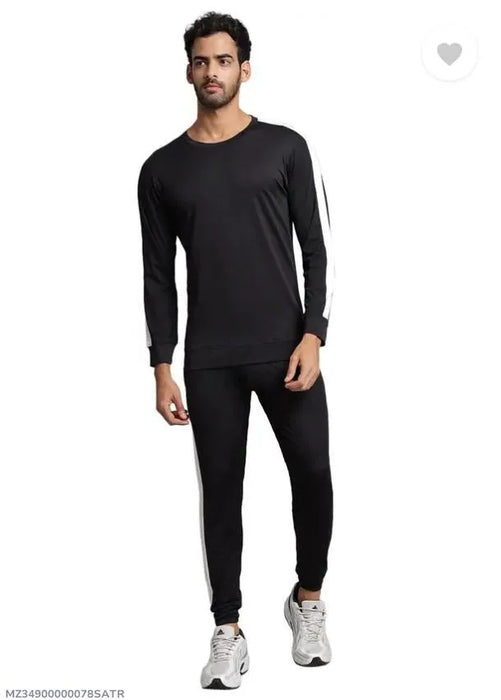 2 Pcs Men's Dri Fit Plain Track Suit