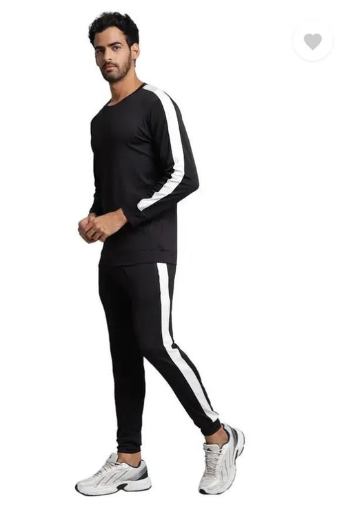 2 Pcs Men's Dri Fit Plain Track Suit