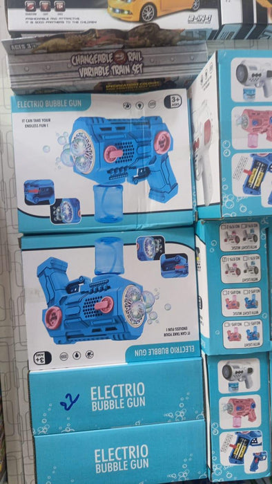 Electric Lighting Music Fully Automatic Bubble Gun