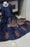 2 Pcs Women's Stitched Silk Hand Work Maxi and Jacket